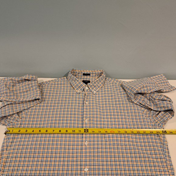 J. Crew Slim Fit men's extra large long sleeve button down plaid shirt - Picture 7 of 12